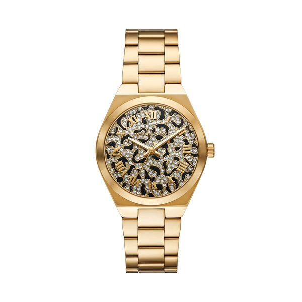 Michael Kors Ročna ura Michael Kors Lennox MK7500 Zlata