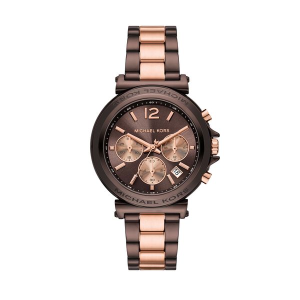 Michael Kors Ročna ura Michael Kors Maren MK7496 Rjava