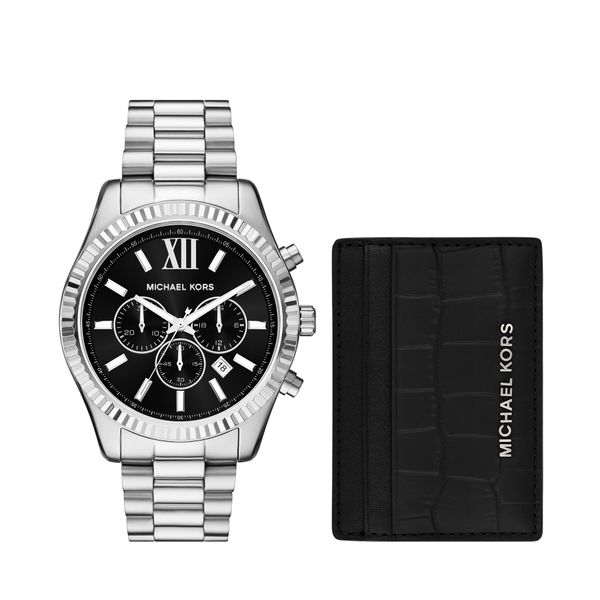 Michael Kors Ročna ura Michael Kors MK1091SET Srebrna