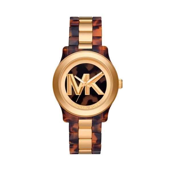 Michael Kors Ročna ura Michael Kors MK7354 Rjava