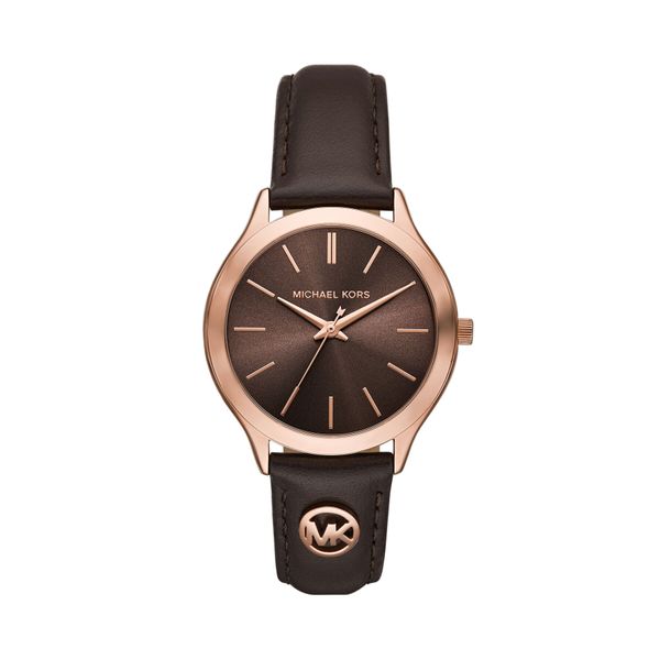 Michael Kors Ročna ura Michael Kors MK7489 Rjava