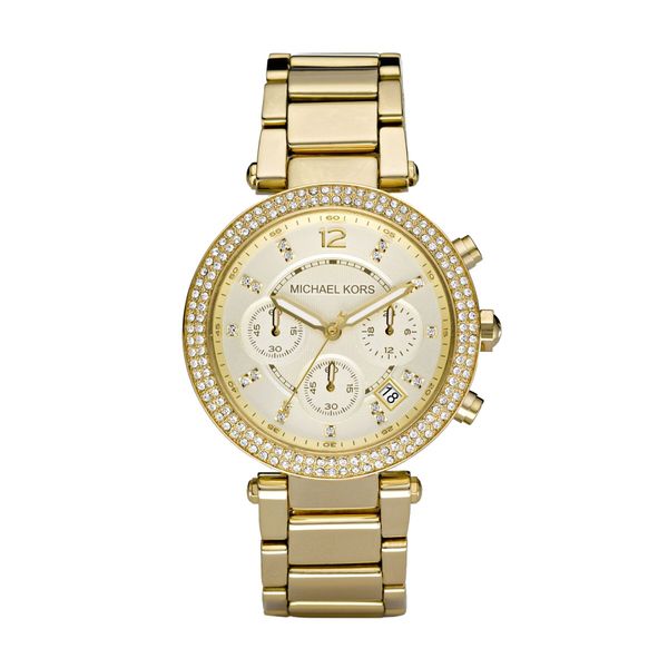 Michael Kors Ročna ura Michael Kors Parker MK5354 Zlata