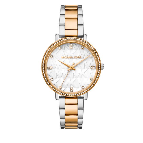 Michael Kors Ročna ura Michael Kors Pyper MK4595 Srebrna