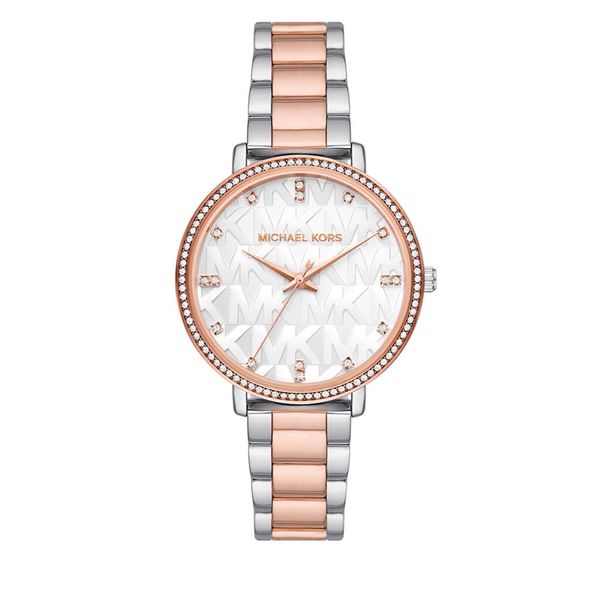 Michael Kors Ročna ura Michael Kors Pyper MK4667 Silver/Rose Gold