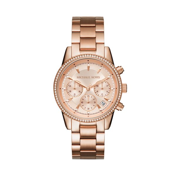 Michael Kors Ročna ura Michael Kors Ritz MK6357 Zlata