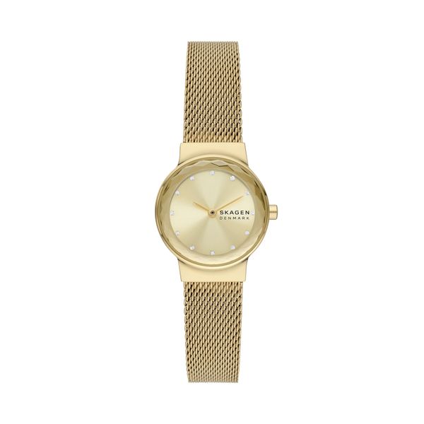 Skagen Ročna ura Skagen Freja Lille SKW3110 Gold/Gold