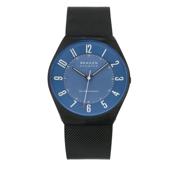 Skagen Ročna ura Skagen Grenen SKW6837 Black