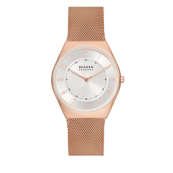 Skagen Ročna ura Skagen Grenen Ultra Slim SKW6827 Roza