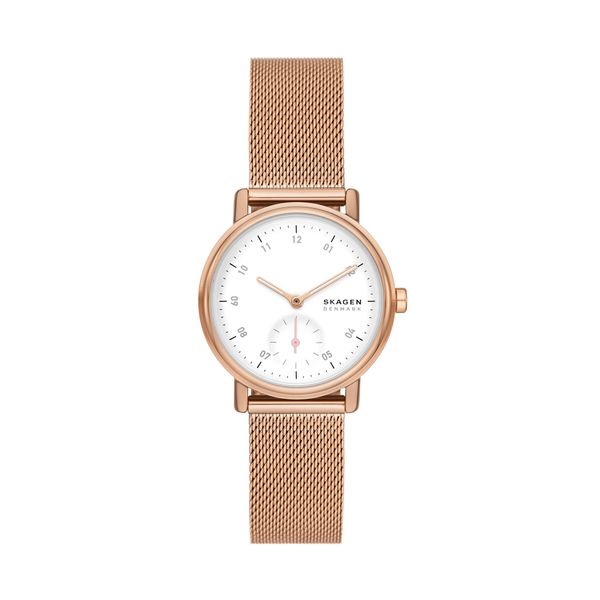 Skagen Ročna ura Skagen Kuppel Lille SKW3099 Zlata