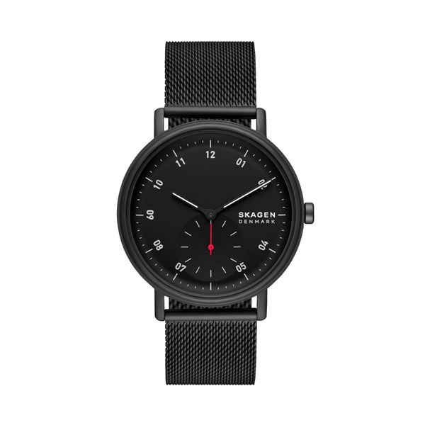 Skagen Ročna ura Skagen Kuppel SKW6892 Črna