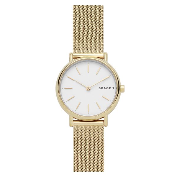 Skagen Ročna ura Skagen Signatur SKW2693 Zlata