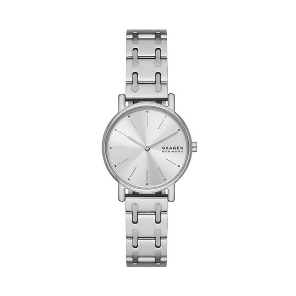 Skagen Ročna ura Skagen Signatur SKW3123 Srebrna