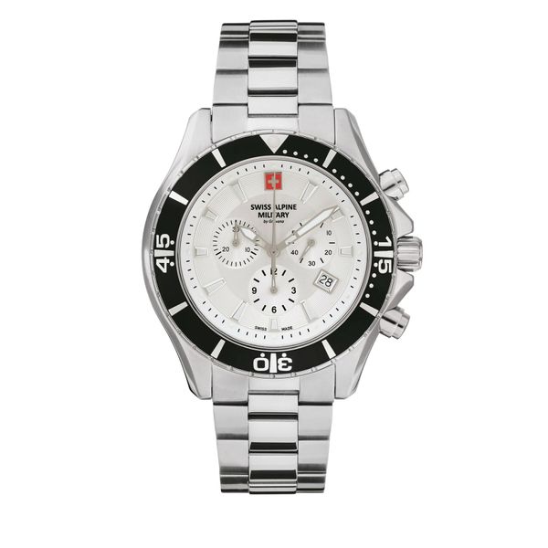 Swiss Alpine Military Ročna ura Swiss Alpine Military 7040.9132 Silver/Black