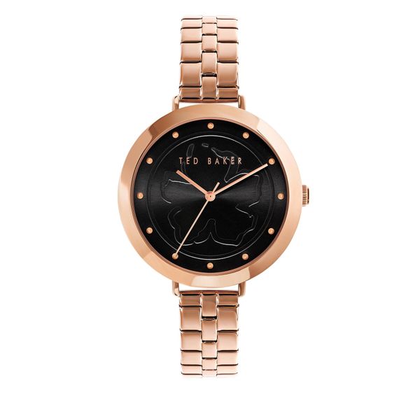 Ted Baker Ročna ura Ted Baker BKPAMS216 Rose Gold/Rose Gold