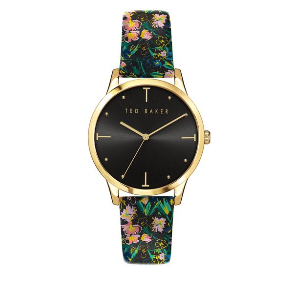 Ted Baker Ročna ura Ted Baker Popieya BKPPOS206 Črna