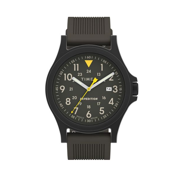 Timex Ročna ura Timex Acadia TW4B30000 Green/Black