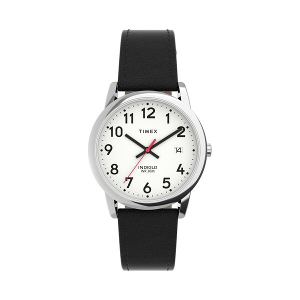 Timex Ročna ura Timex Easy Reader TW2V75100 Črna