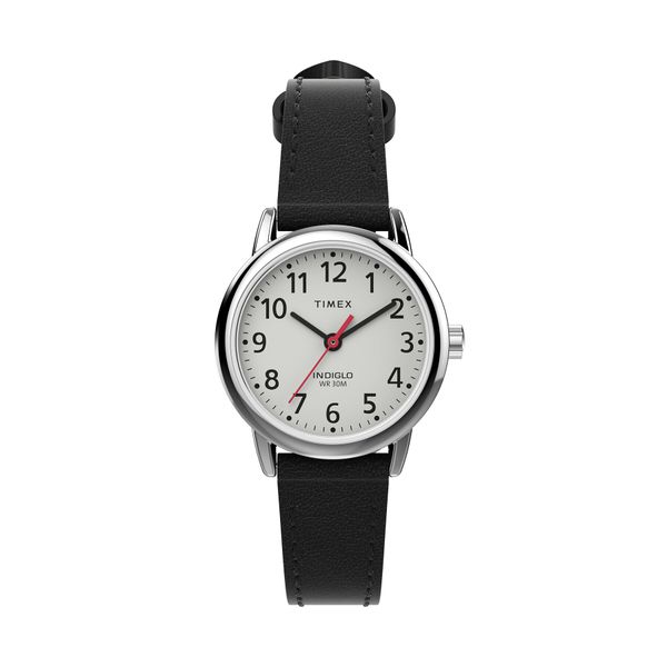 Timex Ročna ura Timex Easy Reader TW2V75300 Črna