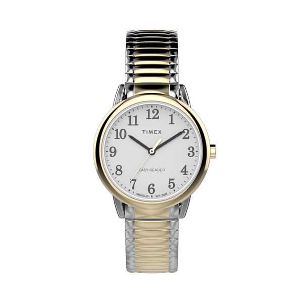 Timex Ročna ura Timex Easy Reader TW2V94800 Zlata