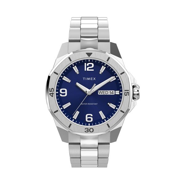 Timex Ročna ura Timex Essex TW2W79500 Srebrna