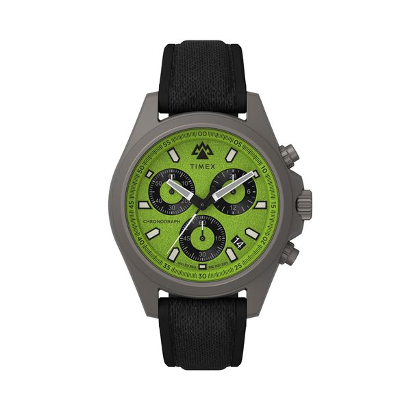 Timex Ročna ura Timex Expedition North Field Chrono TW2V96400 Grey/Green