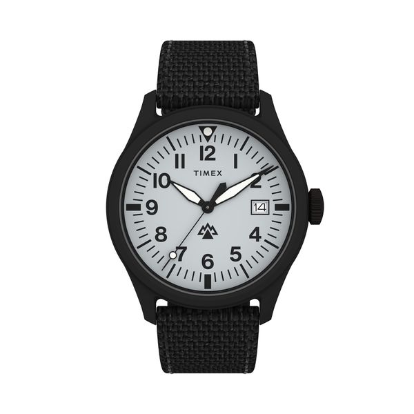 Timex Ročna ura Timex Expedition North Traprock TW2W34700 Črna