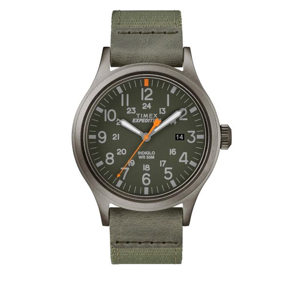 Timex Ročna ura Timex Expedition TW4B14000 Zelena