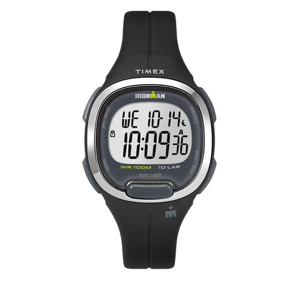 Timex Ročna ura Timex Ironman Transit T10 TW5M19600 Črna