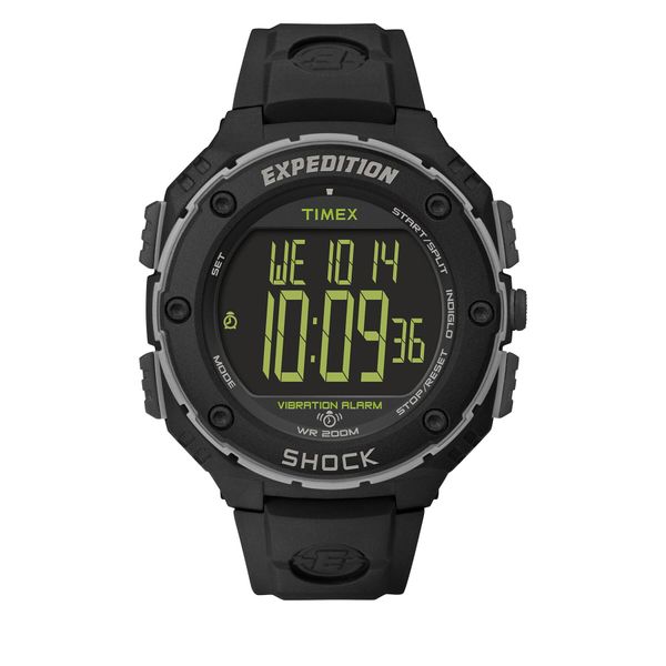 Timex Ročna ura Timex Rugged Digital Expedition T49950 Black/Black