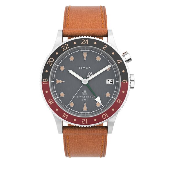 Timex Ročna ura Timex TW2V74000 Rjava