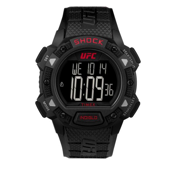 Timex Ročna ura Timex UFC Core TW4B27400 Črna