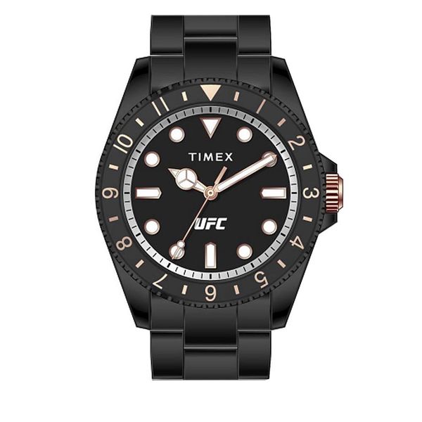 Timex Ročna ura Timex UFC Debut TW2V56800 Black