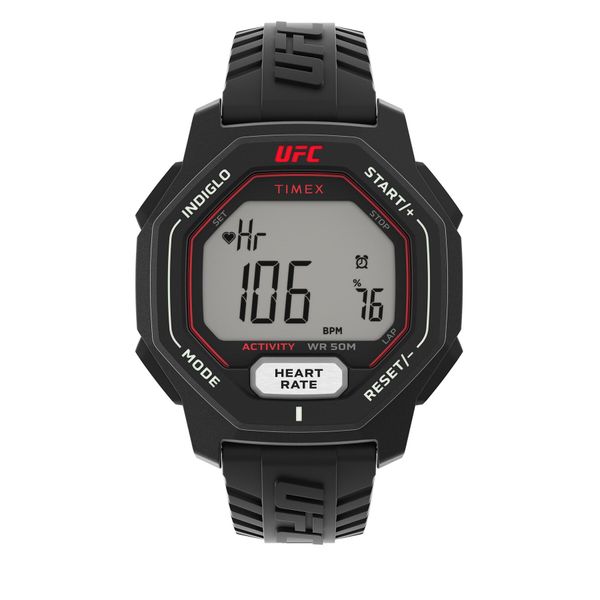 Timex Ročna ura Timex Ufc SparK TW2V83800 Črna