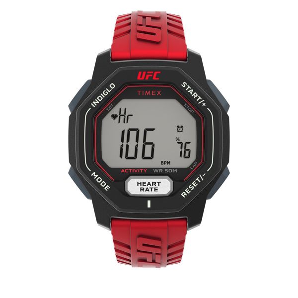 Timex Ročna ura Timex Ufc SparK TW2V84000 Red/Black