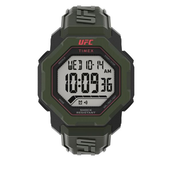 Timex Ročna ura Timex Ufc Strenght Knockout TW2V88300 Črna