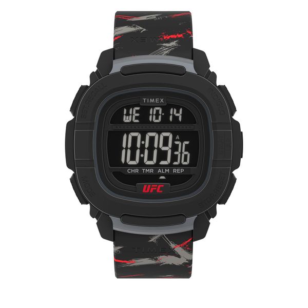 Timex Ročna ura Timex UFC Strength Shock XL TW2V85200 Black