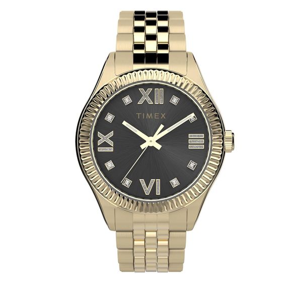 Timex Ročna ura Timex Waterbury TW2V45700 Zlata
