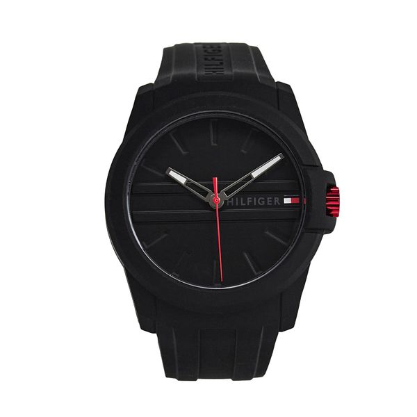 Tommy Hilfiger Ročna ura Tommy Hilfiger Austin 1710596 Black/Black