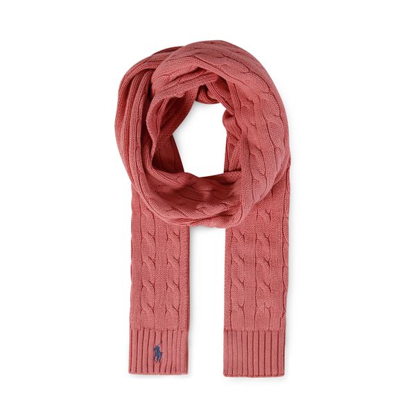 Polo Ralph Lauren Ruta Polo Ralph Lauren Ct Cbl Scarf 455888195003 Pink