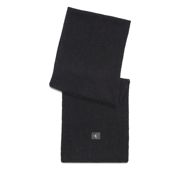 Calvin Klein Jeans Šal Calvin Klein Jeans Minimal Monogram Textured Scarf K60K611264 Black BDS