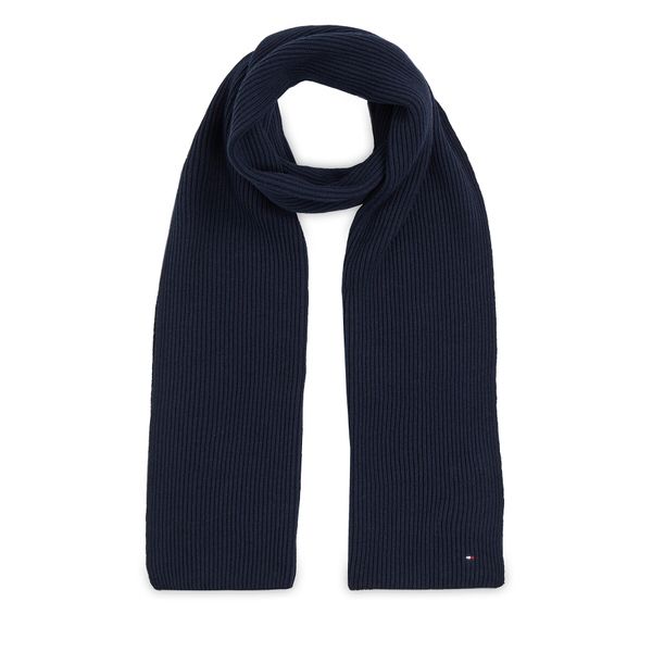 Tommy Hilfiger Šal Tommy Hilfiger Essential Flag Scarf AW0AW15348 Mornarsko modra