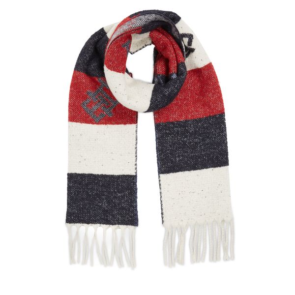 Tommy Hilfiger Šal Tommy Hilfiger Limitless Chic Cb Scarf AW0AW15353 Mornarsko modra