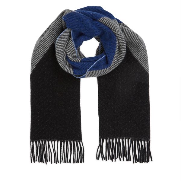 Tommy Hilfiger Šal Tommy Hilfiger Th Evening Fluffy Scarf AW0AW15354 Črna