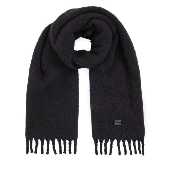 Tommy Jeans Šal Tommy Jeans Tjw Cosy Knit Scarf AW0AW15904 Black BDS