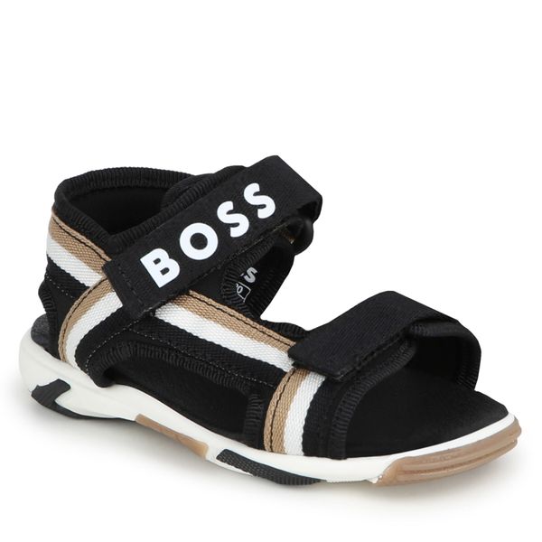 BOSS Sandali Boss J50877 S Črna