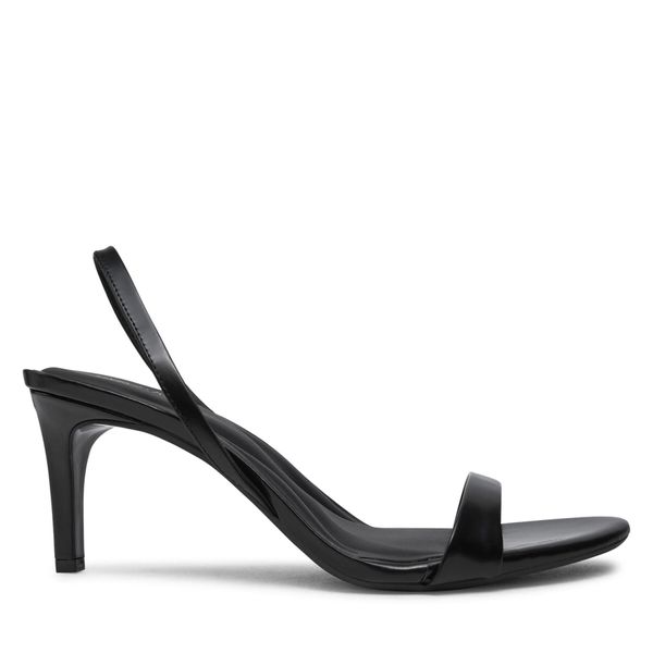 Calvin Klein Sandali Calvin Klein Heel D'Orsay Sandal 70 - Brush L HW0HW02265 Črna