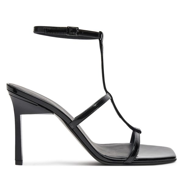 Calvin Klein Sandali Calvin Klein Heel Gladi Sandal 90 Pat HW0HW02312 Črna