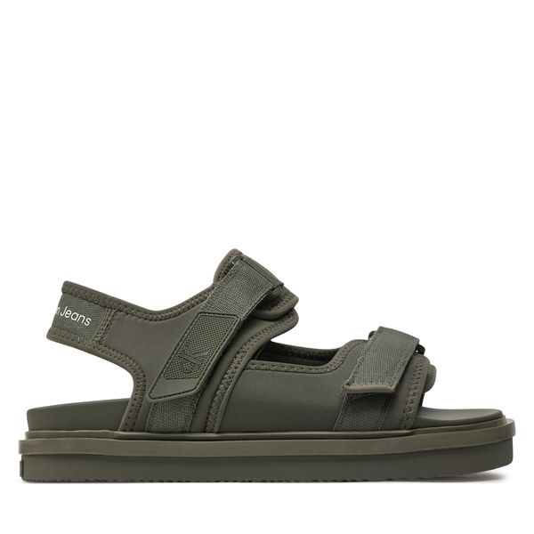 Calvin Klein Jeans Sandali Calvin Klein Jeans Sandal Velcro Np In Mr YM0YM00940 Zelena