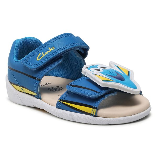 Clarks Sandali Clarks Zora Nemo T 261583886 Modra