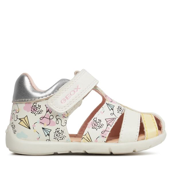 Geox Sandali Geox B Elthan Girl B451QD 000BC C0653 White/Multicolor